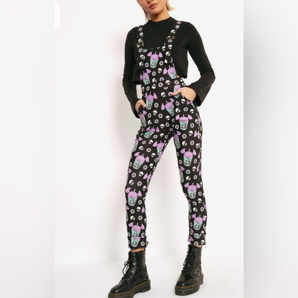 Beastly Boba overalls